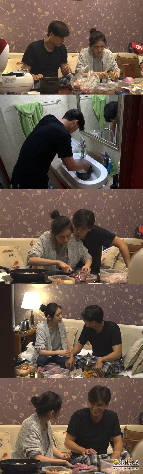 《同床异梦2-你是我的命运》公开了一组于晓光与秋瓷炫两人的预告照