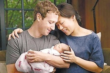 满满幸福感:扎克伯格次女降生,取名叫“八月”(August) 满满幸福感:扎克伯格次女降生,取名叫“八月”(August)