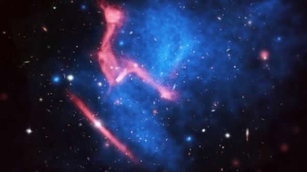 创纪录:科学家发现一个范围达到50亿光年的“超级磁场” 创纪录:科学家发现一个范围达到50亿光年的“超级磁场”