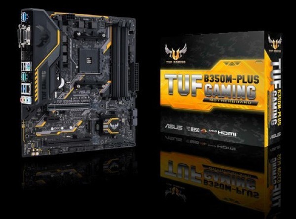 华硕推出TUF B350M-PLUS GAMING:TUF“特种部队”系列首块AM4主板 华硕推出TUF B350M-PLUS GAMING:TUF“特种部队”系列首块AM4主板