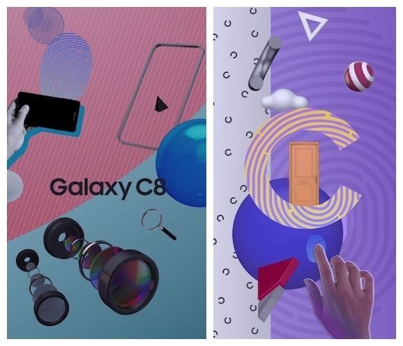 三星2017中端双摄新机：Galaxy C8宣传海报曝光