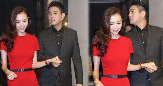 朱孝天妻子韩雯雯微博晒照片：小两口结婚周年纪念日，登山游玩