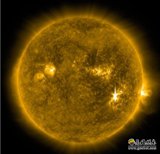 太阳放出12年来最强烈耀斑:两个达到「X 级」的超级闪焰! 太阳放出12年来最强烈耀斑:两个达到「X 级」的超级闪焰!