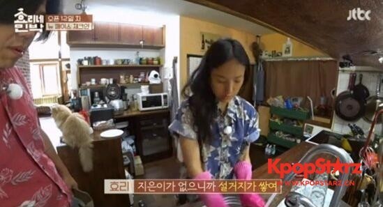 李孝利-李尚顺因IU不在不适应 感觉到了空虚想念洗碗时智恩 李孝利-李尚顺因IU不在不适应 感觉到了空虚想念洗碗时智恩