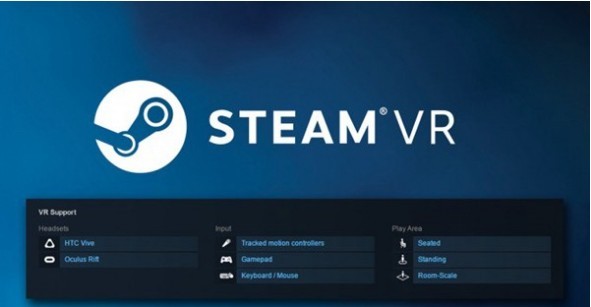 用户可以使用Win10 MR头盔设备，体验所有Steam VR内容