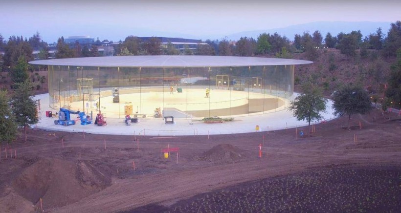苹果Apple Park&Steve Jobs Theater实况图赏 苹果Apple Park&Steve Jobs Theater实况图赏