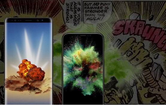 强者的对决！苹果iPhone X相机参数，对比三星Note 8