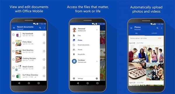 安卓版微软OneDrive界面迎来改变：取消汉堡菜单设计