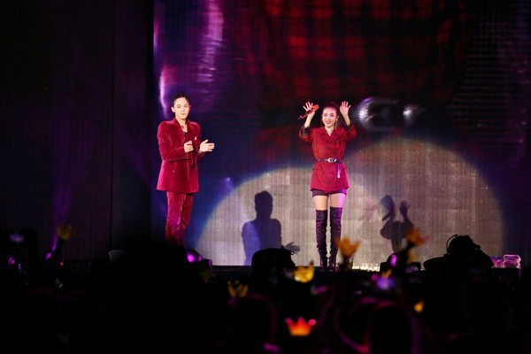 G-D吉隆坡巡演sandara Park（Dara）助阵 全场立刻响起尖叫声