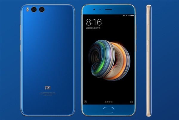 小米Note 3新款亮蓝色9月21日首卖，2599元