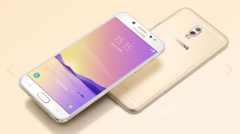 三星双摄手机Galaxy C8上市：1999元起