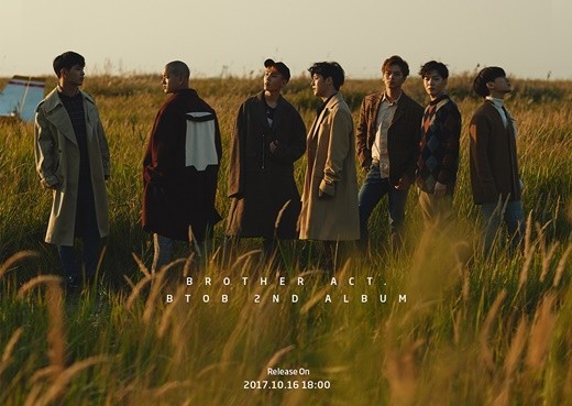 BTOB正规2辑《Brother Act.》回归预告照27日正式公开