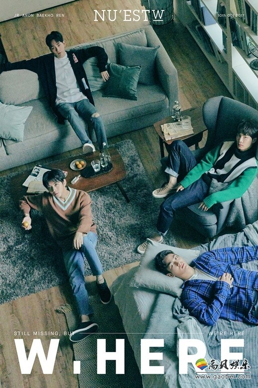 NU'EST W新专辑《W, HERE》回归预告照、全曲歌单相继公开