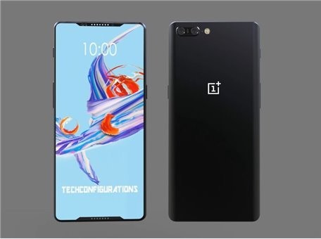 一加6概念手机：采用无边框设计，全面屏 后置双摄