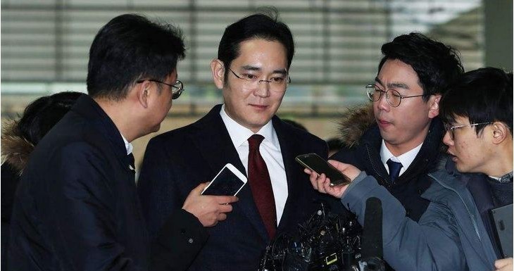 被判处5年刑期后，三星电子副会长李在镕开始向法院上诉