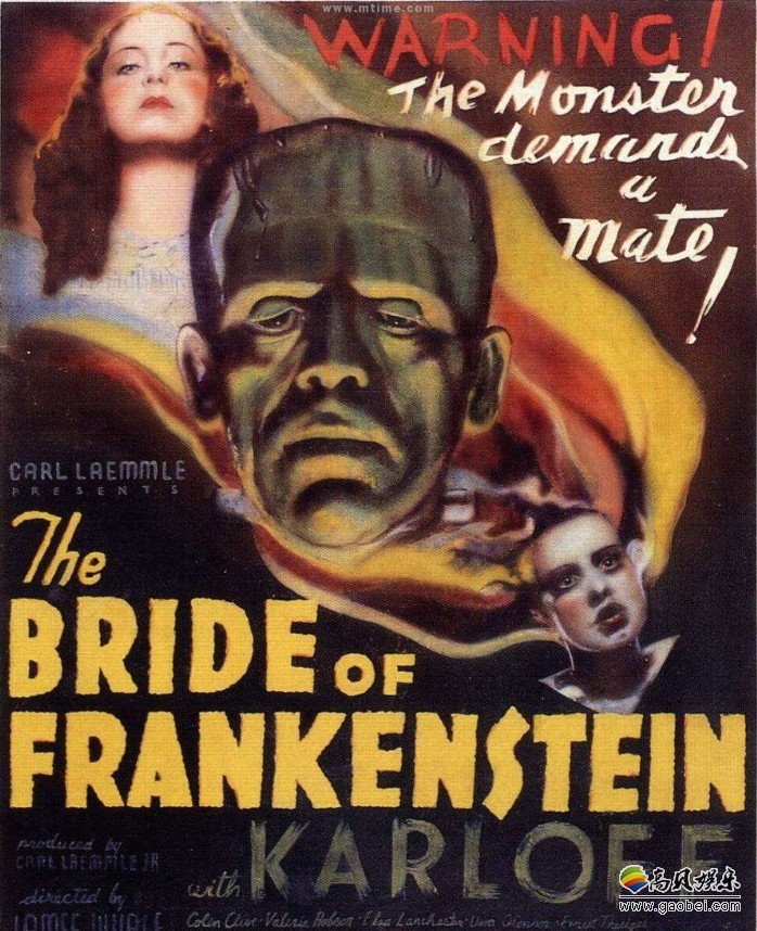 环球决定延缓《弗兰肯斯坦的新娘》项目(或受"新木乃伊"影响)