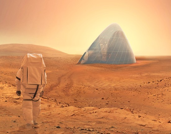 SpaceX创始人CEO：伊隆.马斯克，公布最新火星殖民地建筑设计