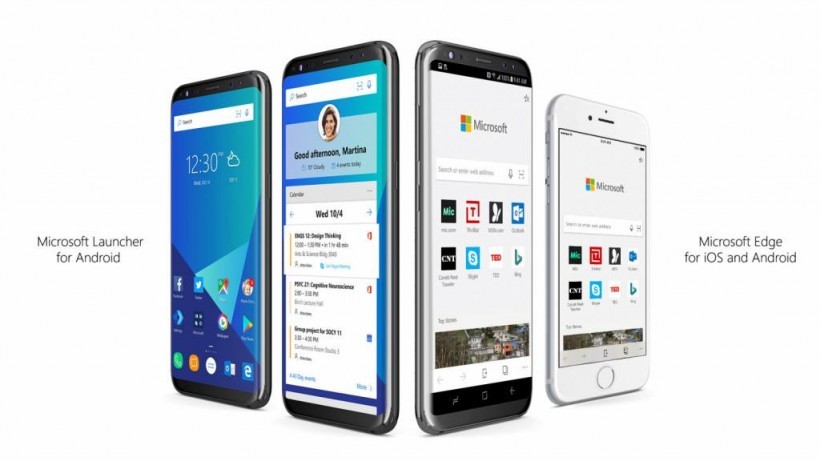 微软上线：Microsoft Edge Preview for iOS and Android页面