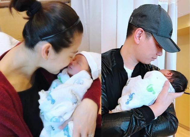 胡杏儿外籍老公Philip Lee(李乘德)，发长文感谢老婆为他生下儿子