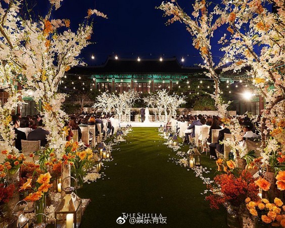 宋仲基宋慧乔婚礼场地曝光  户外有大片草地可容纳约400人