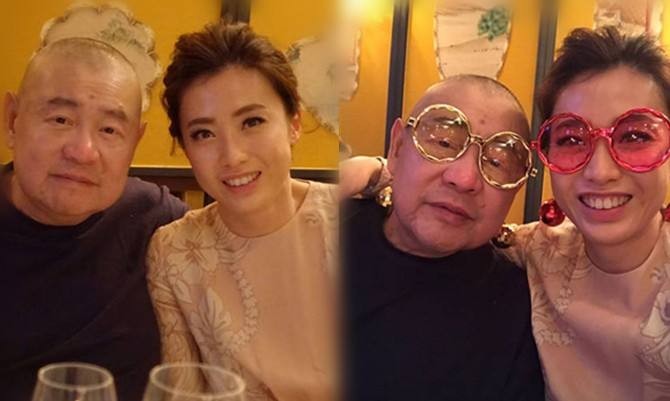 甘比和老公刘銮雄现身某酒会:她有孕在身胖了些,脸比较圆润 甘比和老公刘銮雄现身某酒会:她有孕在身胖了些,脸比较圆润
