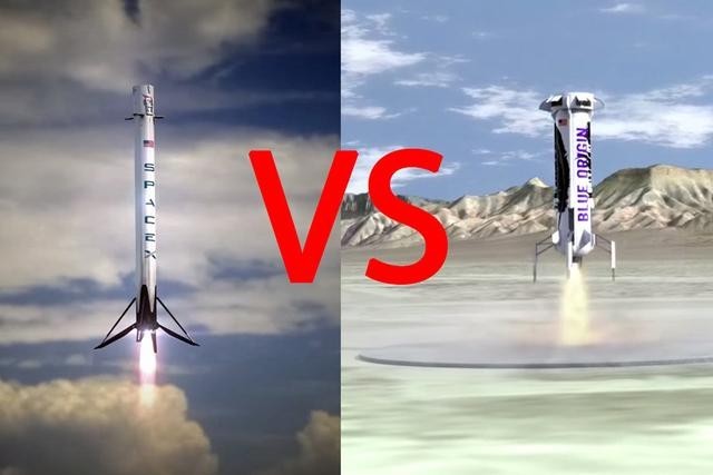 在太空游方面,蓝色起源和SpaceX采用了不同的战略计划 在太空游方面,蓝色起源和SpaceX采用了不同的战略计划