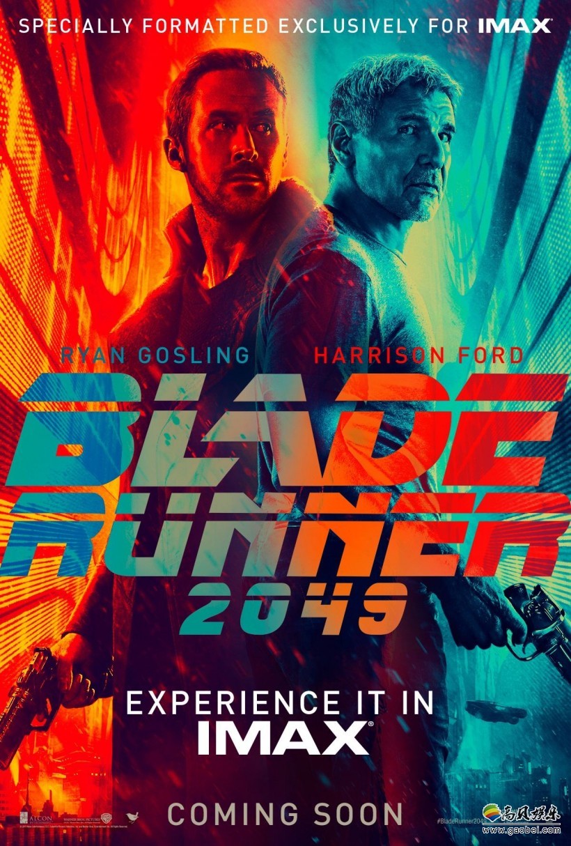 《银翼杀手2049》内地定档11月10日，公布两款中国独家海报