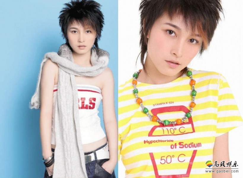 厉娜晒出近照：大眼睛尖下巴，俏皮小短发，可爱极了！