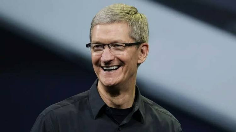 库克访问为苹果iPhone X，提供光学识别技术法国公司