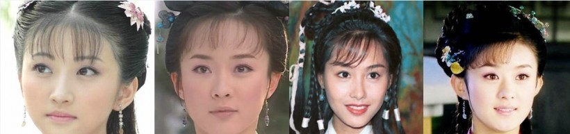 小编倾情整理：古装剧“空气刘海”美女们！