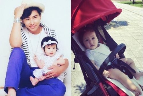 欧弟1岁女儿，身披妈妈大衣拒脱：从小就爱美！