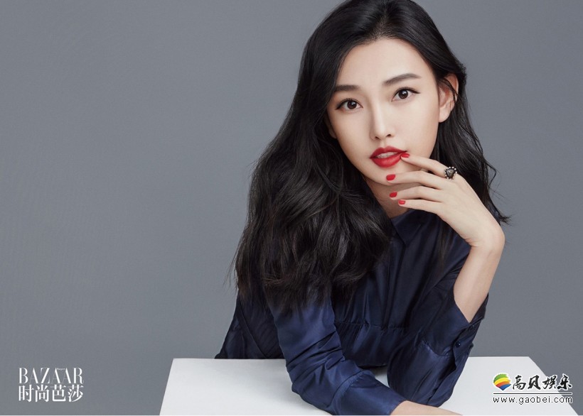 童菲时尚写真：精致耀眼面孔，少女感爆棚