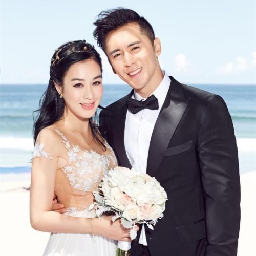 钟丽缇和张伦硕结婚一周年：两人甜蜜健身