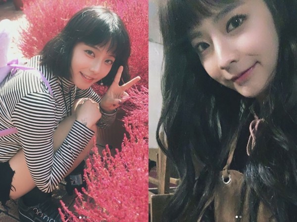 juniel近期推出新专辑  俏丽黑短发和过去波浪长发的形象不同
