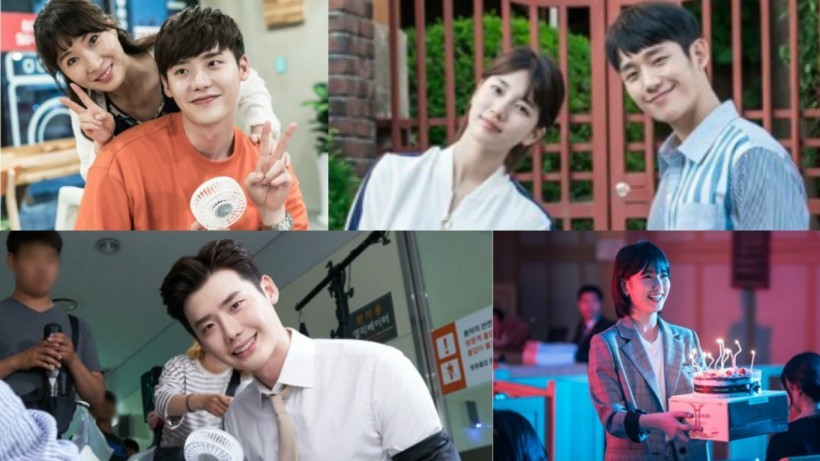 即将播出大结局的《当你沉睡时》 公开男女主演片场幕后花絮照