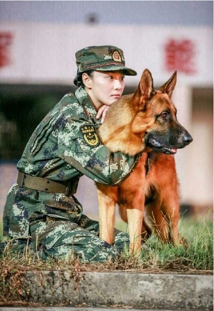 张馨予训练猎犬，反被它“套路”，无力吐槽：学坏了