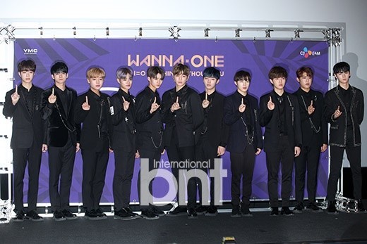 GAON CHART第46周周榜榜单于23日公开   Wanna One实现三冠王