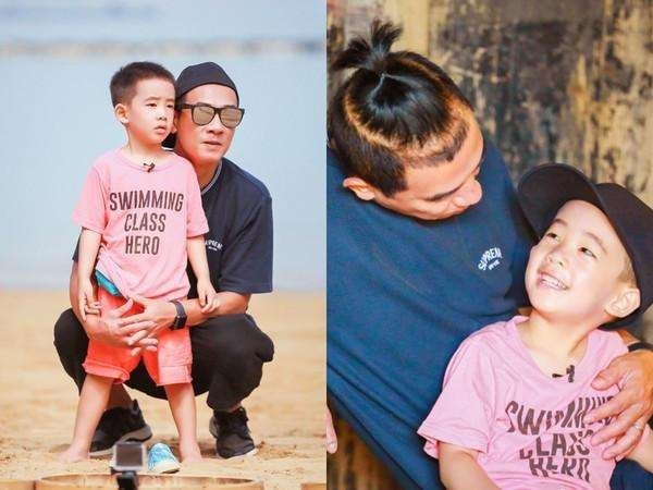 《爸爸去哪儿》第五季：Jasper＆陈小春父子有趣互动