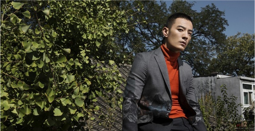 李光洁冬日时尚大片：完美诠释，神秘性感“忧郁男神”