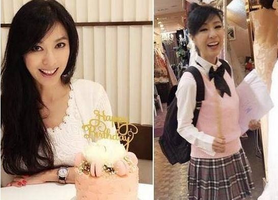 米雪出席活动扮成学生妹：逆龄脸蛋和身材让网友们惊呆