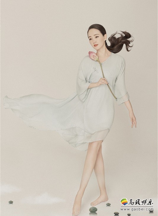 张定涵中国风写真：古色古韵！优雅纯净，展现女神风采
