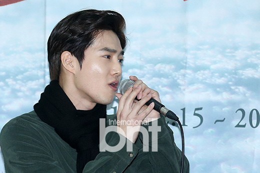 SUHO、LEO、Luna参加了音乐剧《最后一吻》配乐联排