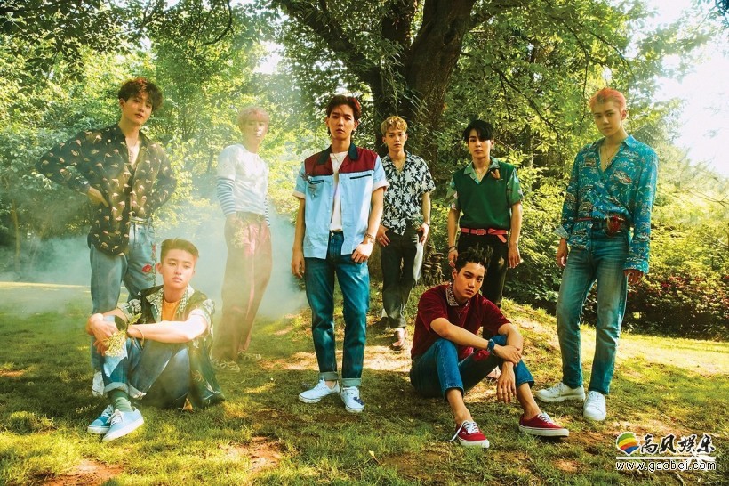 2017年最热门推特标注的歌曲   就是EXO《Ko Ko Bop》雷鬼曲风