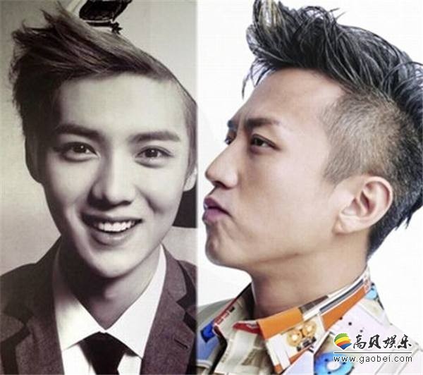 邓超晒出蒙着头＆鹿晗合影照：被网友们恶搞表情包