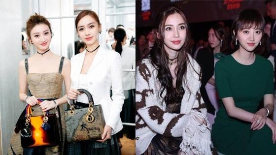 Angelababy晒照：女性摩登气质，景甜姐妹花合影