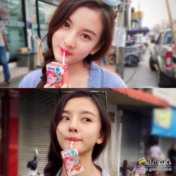 宋祖儿晒出自拍美照：对着镜头甜笑，做着鬼脸卖萌
