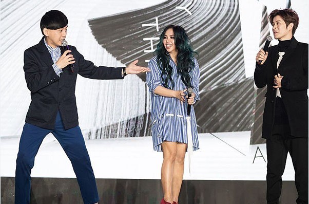 张惠妹率性反应令黄子佼尴尬！直接提对方旧爱名字