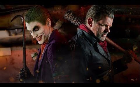 《小丑大战尼根》两大变态猛男“暴力虐杀”对决