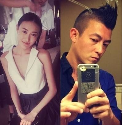 陈冠希社交网站“秀恩爱”：晒出秦舒培亲密合照