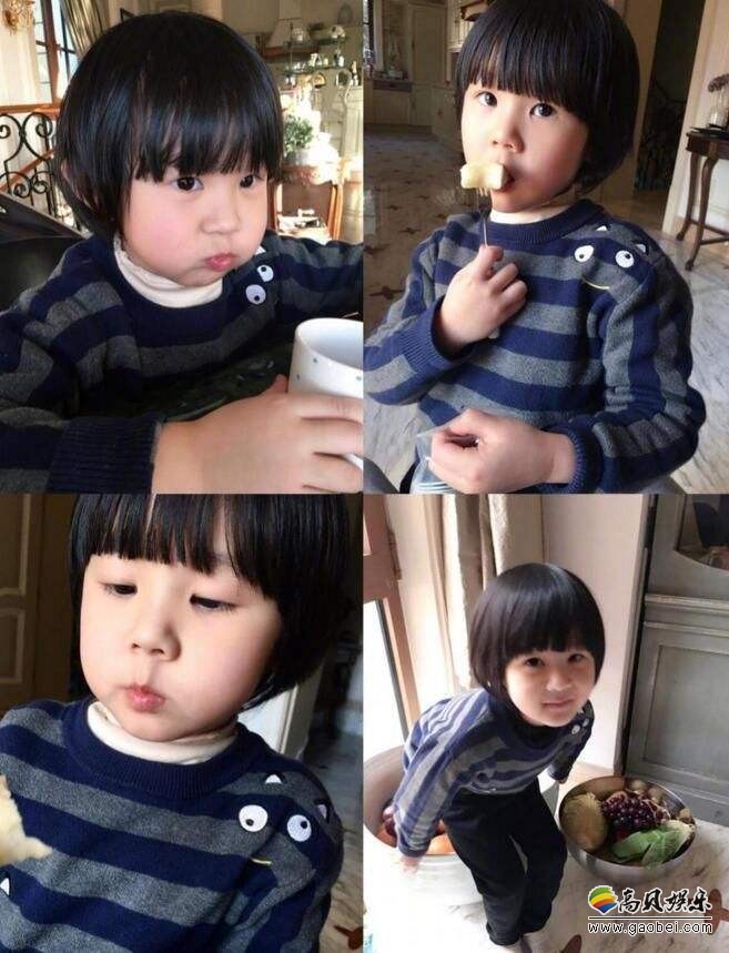 陆毅二女儿过生日晒照庆生：小叶子笑得超开心